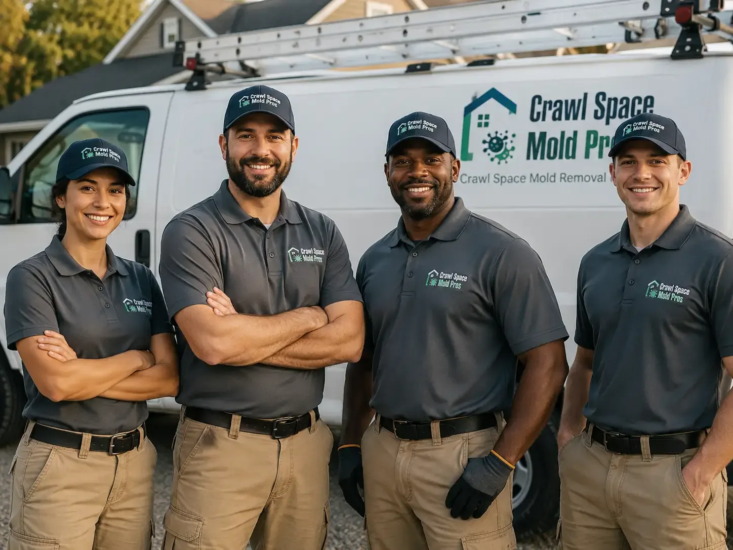 Crawl Space Mold Removal company in Portsmouth, IA